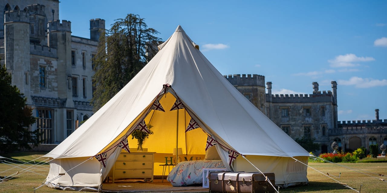 Win a family bell tent from The Vintage Tent Company